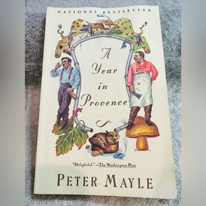 A Year in Provence by Peter Mayle Softcover Book